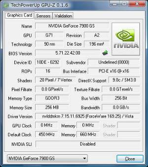 GeForce 7900 GS