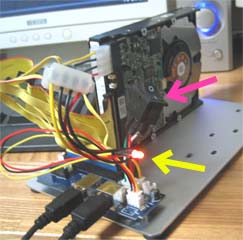 �ڗ���LED�Ɠd���X�C�b�`